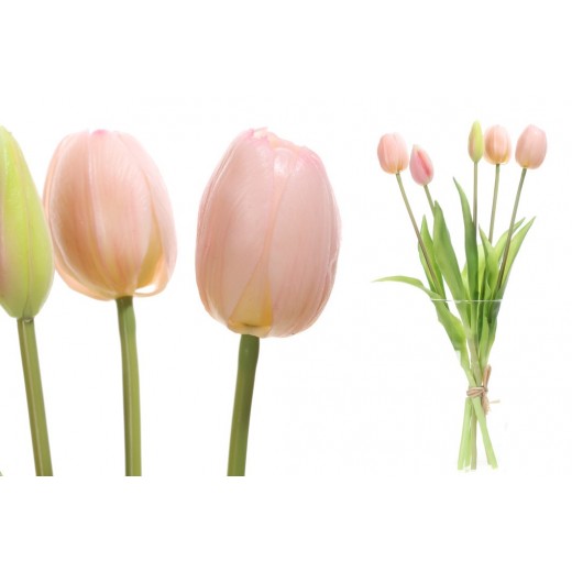 Wiecznie żywe tulipany różowe